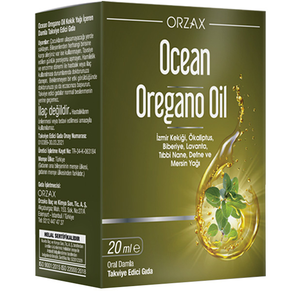 Orzax Ocean Oregano Oil 20 ML