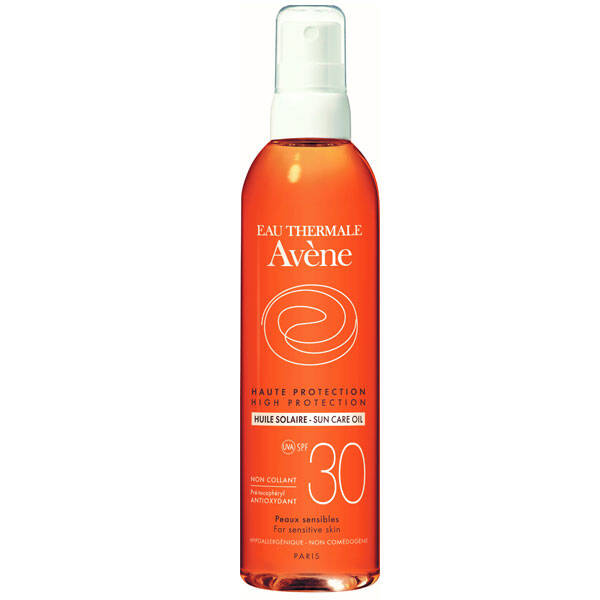 Avene Huile Solaire Sun Care Oil Spf 30 200 ML масло для загара