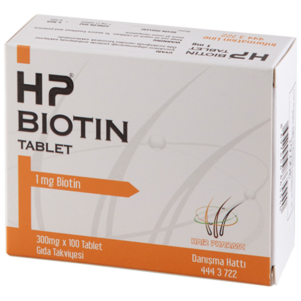 Hair Pharma Биотин 1 мг 100 таблеток