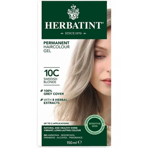 Herbatint Краска для волос 10C Шведский блондин