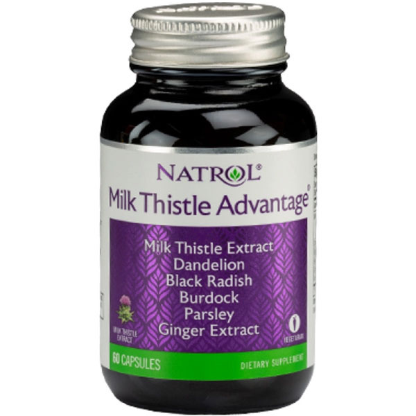 Natrol Milk Thistle Advantage 525 мг 60 капсул