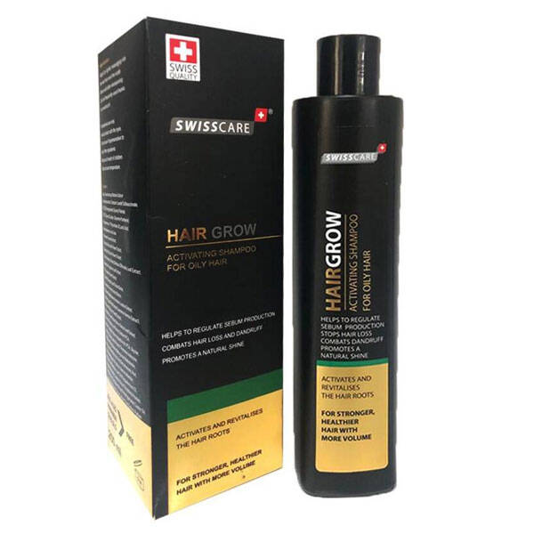 Swisscare HairGrow Activating Shampoo Жирные волосы 250 мл