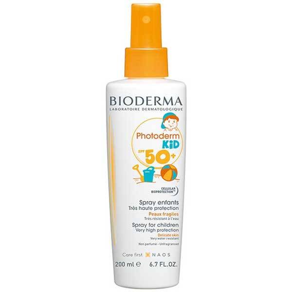 Bioderma Photoderm Kid Spray SPF 50 200 ML Детский солнцезащитный спрей