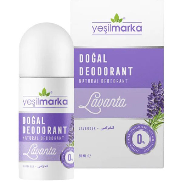 Натуральный дезодорант Yesilmarka с ароматом лаванды 50 мл