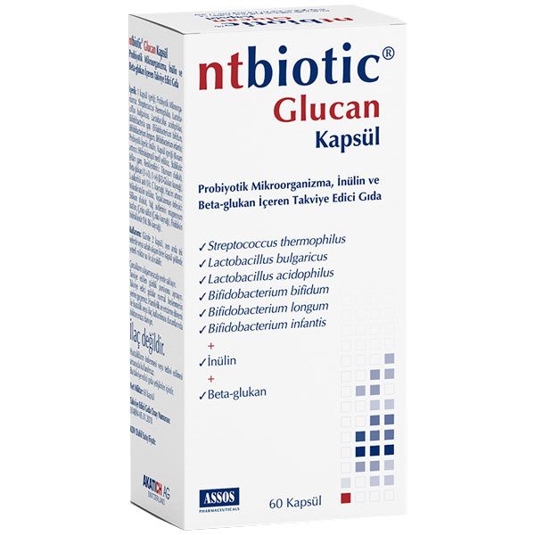 Nt Biotic Glucan 60 капсул Пробиотическая добавка