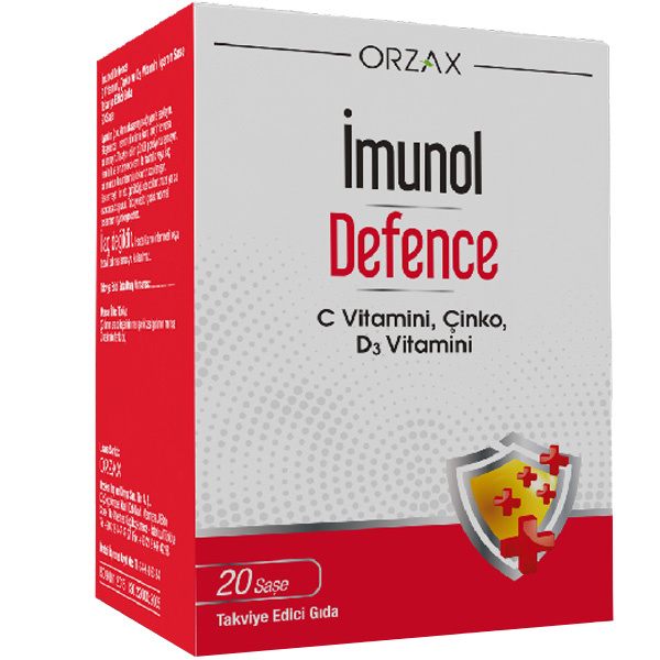 Orzax İmunol Defence 20 Saşe