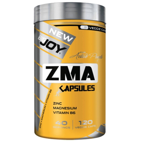 Bigjoy Sports ZMA 120 капсул Пищевая добавка, содержащая цинк и магний