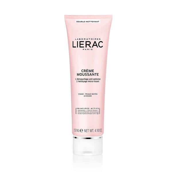 Lierac Double Cleansing Foaming Cream 150 ML Очищающий пенящийся крем