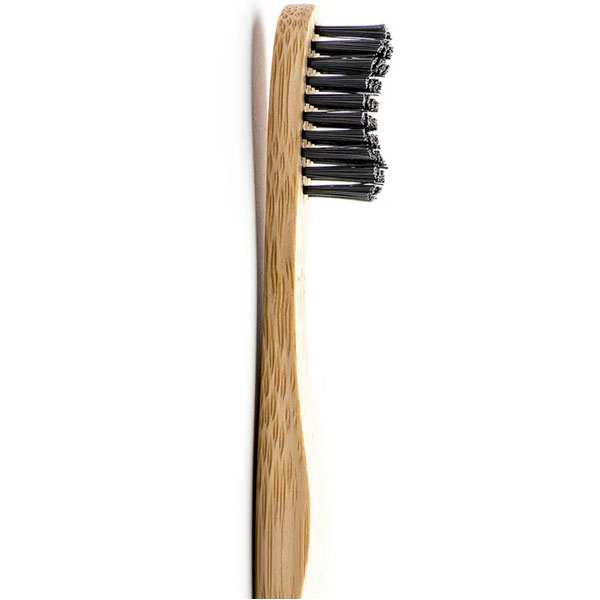 Humble Brush Бамбуковая мягкая зубная щетка черная
