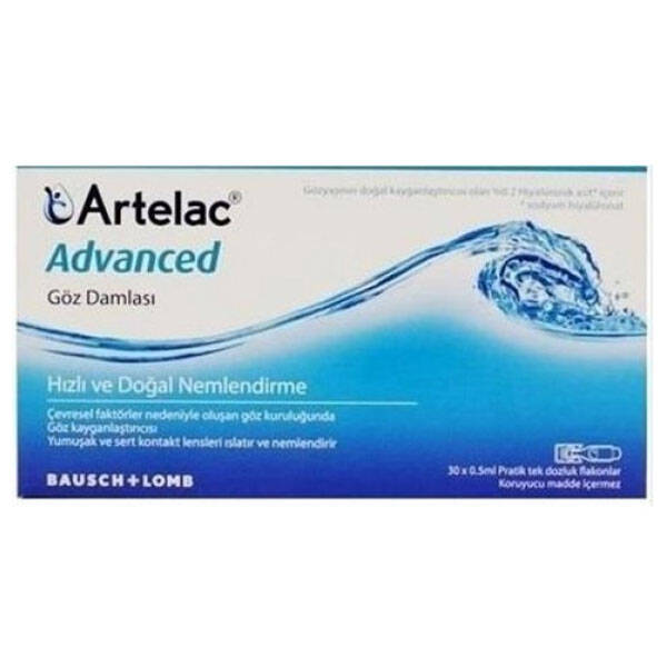 Капли для искусственной слезы Artelac Advanced