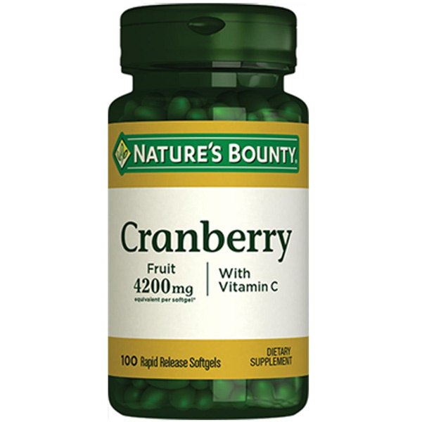 Nature's Bounty Cranberry Plus Vitamin C 100 Kapsül