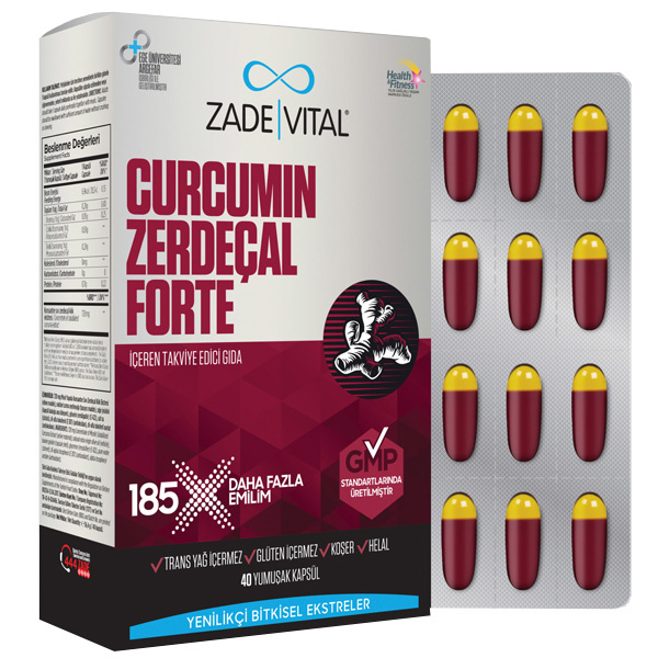 Zade Vital Curcumin Forte 1000 мг 40 капсул