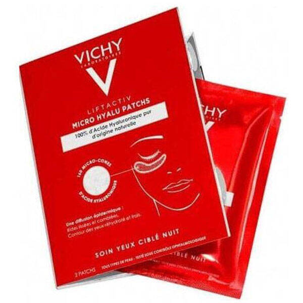 Vichy Liftactiv Hyalu Eye Patches 2 Eye Patches, содержащие гиалуроновую кислоту