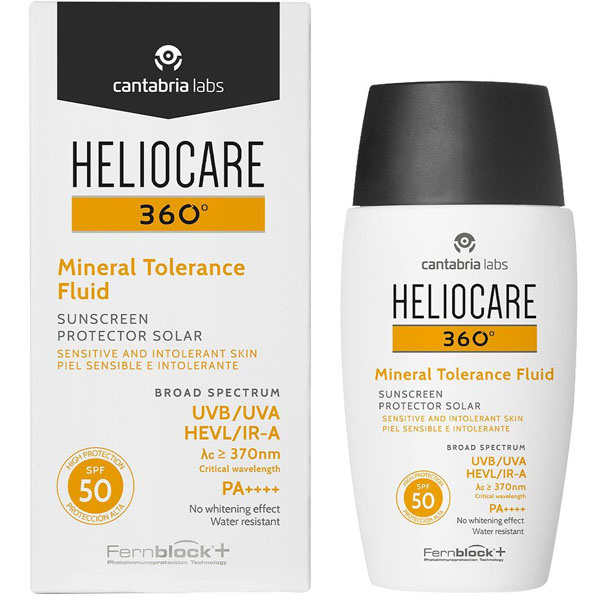 Heliocare 360 Mineral Tolerance Fluid Spf 50 50 ML