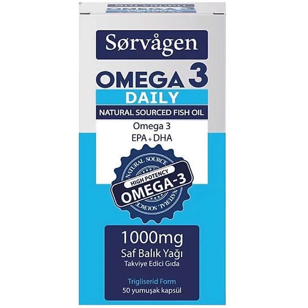 Sorvagen Omega 3 Daily Pure Fish Oil 50 капсул