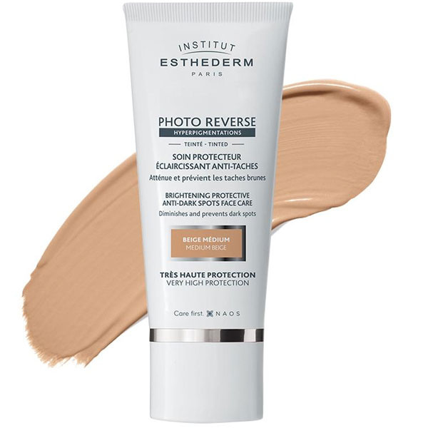 Institut Esthederm Photo Reverse Tinted Medium Beige 50 ML тонированный солнцезащитный крем