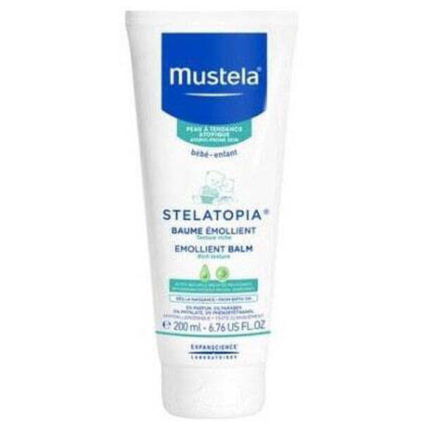 Mustela Stelatopia Emollient Balm 200 ML Увлажняющий бальзам для тела