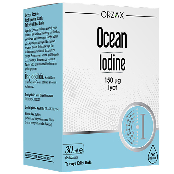 Orzax Ocean Iodine Drops 30 ML