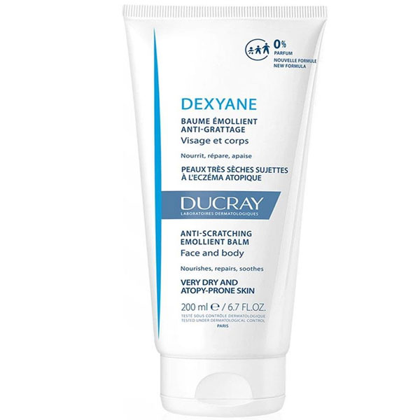 Ducray Dexyane Emollient Balm 200 ML Увлажняющий бальзамDucray Dexyane Anti-Scratching Emollient Balm 200 ML - Увлажняющий бальзам