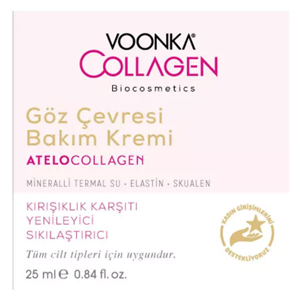 Voonka Biocosmetics Atelocollagen Eye Contour Care Cream 25 ML