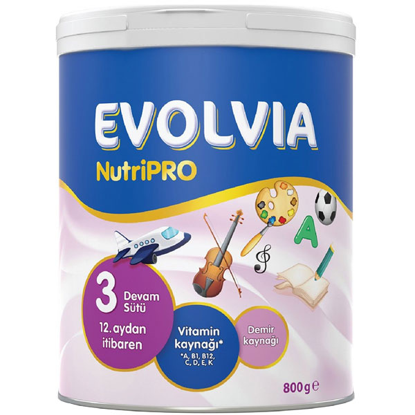 Evolvia Nutripro Plus 3 Детское последующее молоко 800 гр