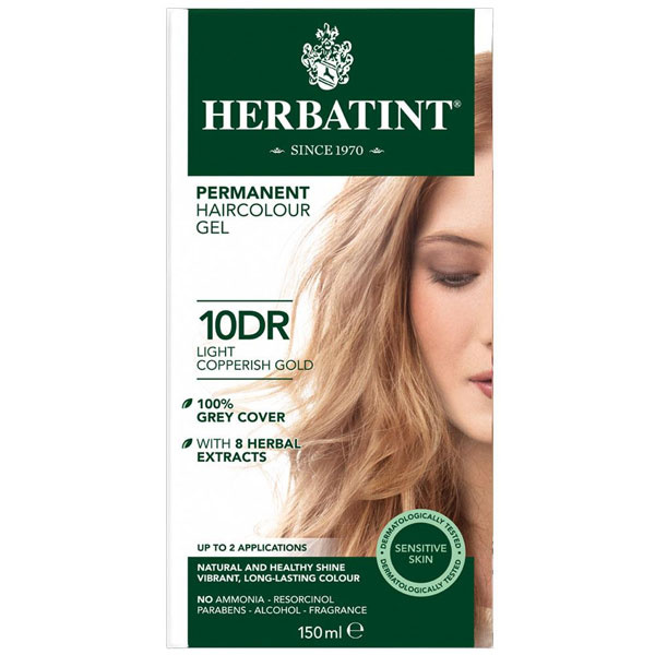 Herbatint Краска для волос 10DR Светлое медно-золотистое золото