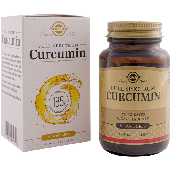 Solgar Curcumin Full Spectrum 30 Tablets Curcumin Supplement