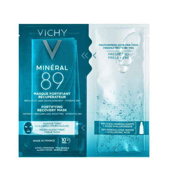 Vichy Mineral 89 Увлажнение и питание Маска 29 гр
