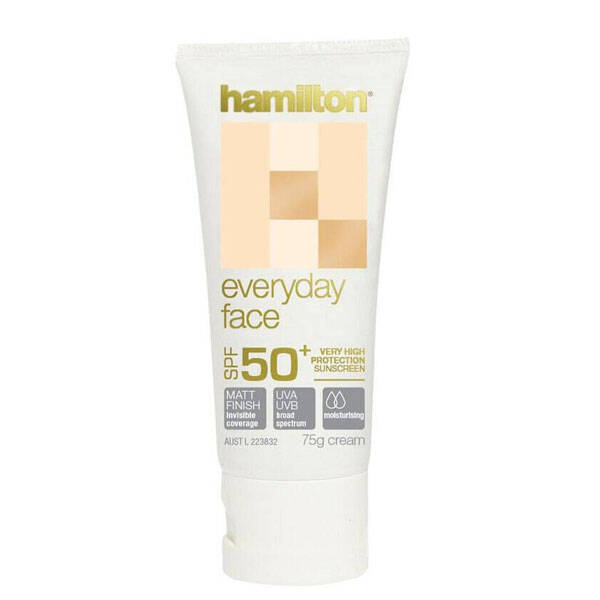 Солнцезащитный крем Hamilton Everyday Face SPF 50 75 г