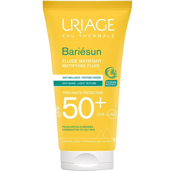 Uriage Bariesun Mat Fluid Spf 50 50 ML безмасляный солнцезащитный крем