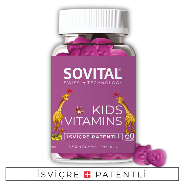 Sovital Kids Vitamins 60 Gummies