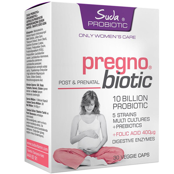 Suda Probiotic Pregno Biotic Supplementary Food 30 Tablets Probiotic Supplement