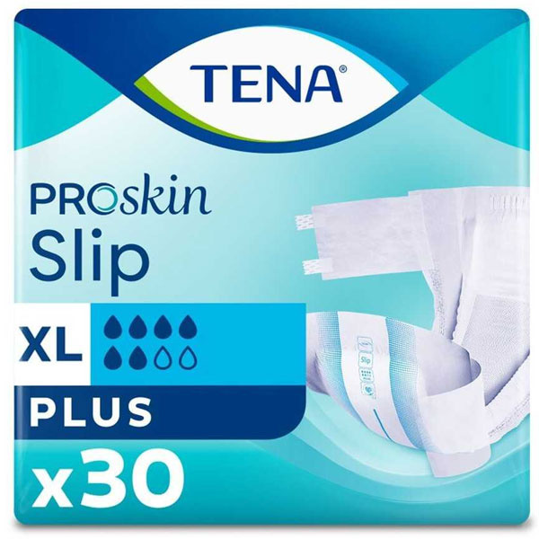Tena Proskin Slip Plus 6 Drops Пациентские подгузники XLarge 30 lu