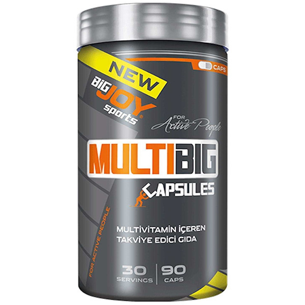 Bigjoy Sports Multibig 90 капсул Мультивитаминное дополнительное питание