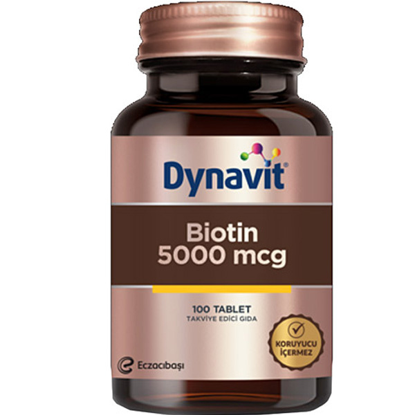 Динавит Биотин 5000 мкг 100 таблеток