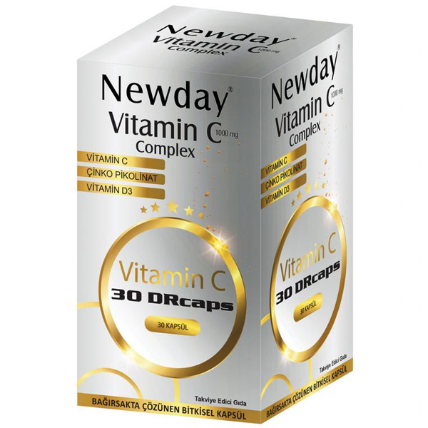 Newday Комплекс витамина С 30 капсул