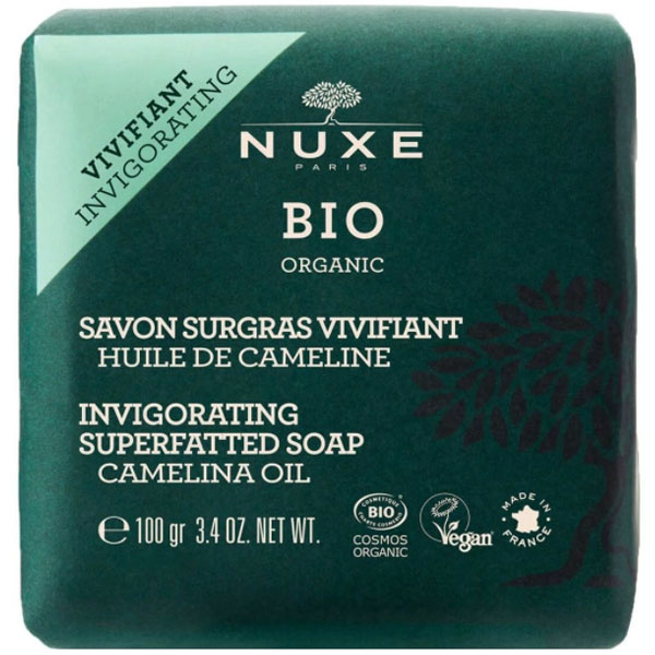 Nuxe Bio Organic Invigorating Superfatted Soap 100 g