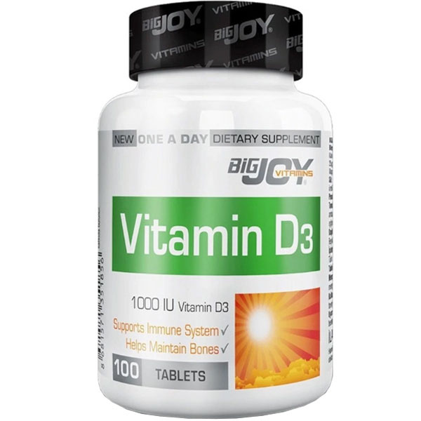Bigjoy Витамин D3 100 таблеток