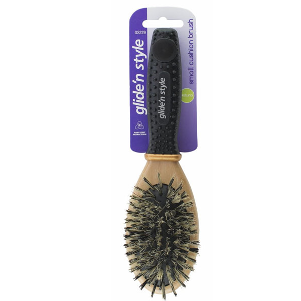 Gliden Style Natural Small Detangling Combing Brush - 229