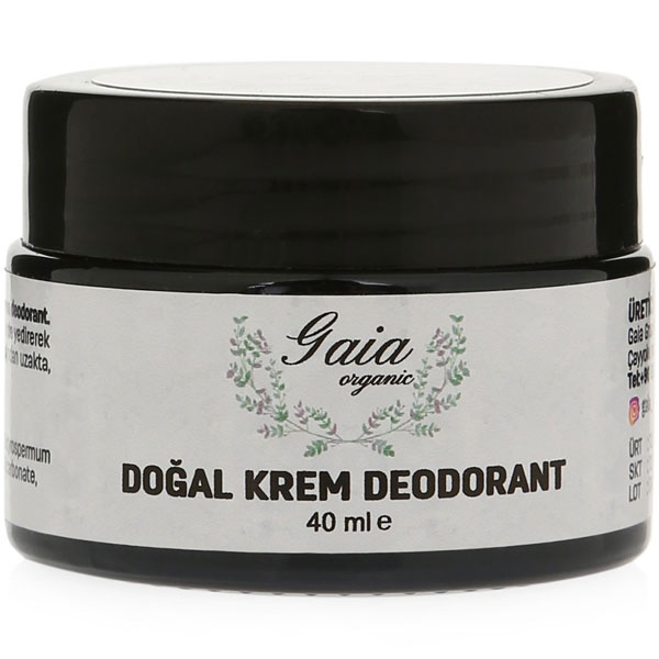 Gaia Organic Natural Cream Deodorant 30 ML