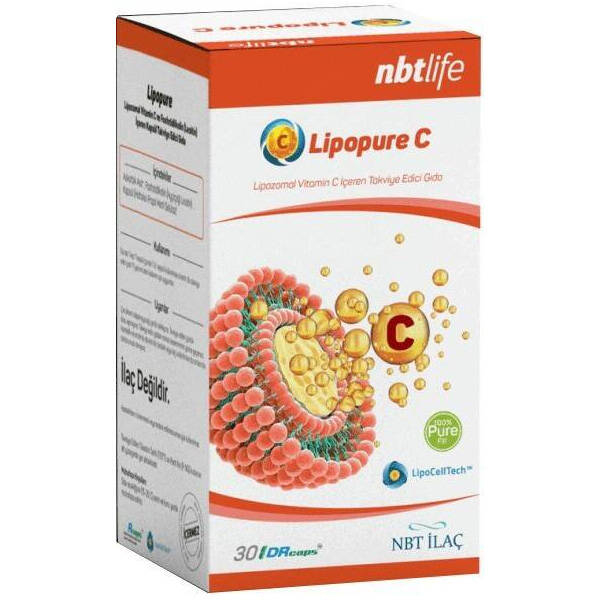 NBT Life Lipopure Vitamin C 30 капсул