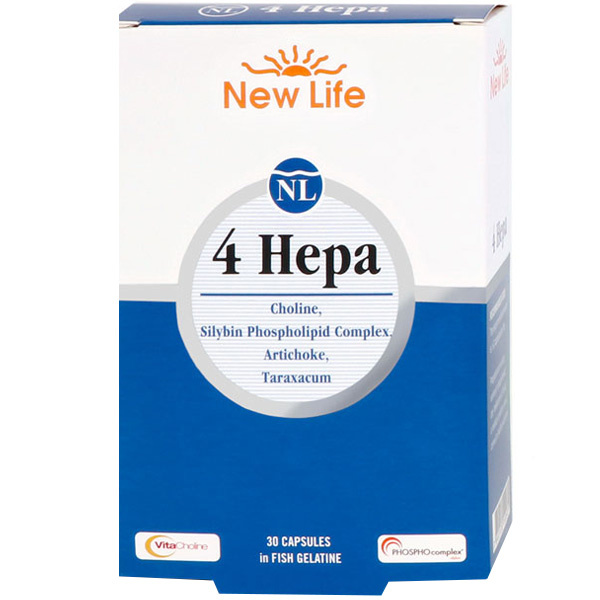 New Life 4 Hepa 30 мягких капсул