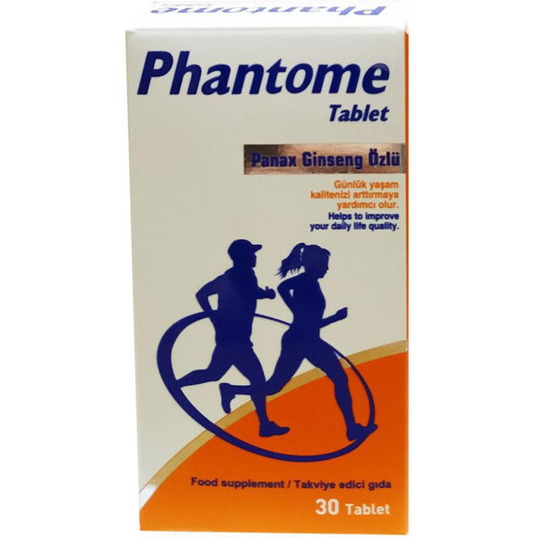 Phantome Panax Ginseng Extract 30 Tablets