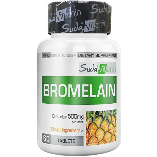Suda Vitamin Bromelain 500 мг 60 таблеток