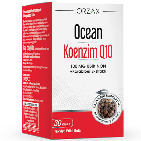 Orzax Ocean Coenzyme Q10 30 капсул