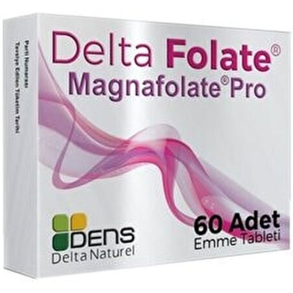 Delta Folate Magnafolate Pro 60 таблеток для рассасыванияЗаявление о здоровье*Заявление о здоровье*