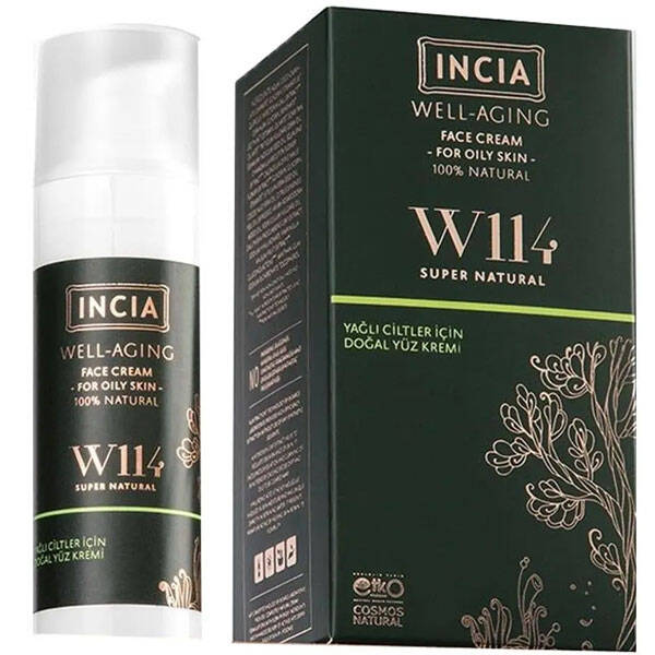 Incia Well Aging Натуральный крем для лица для жирной кожи 30 мл