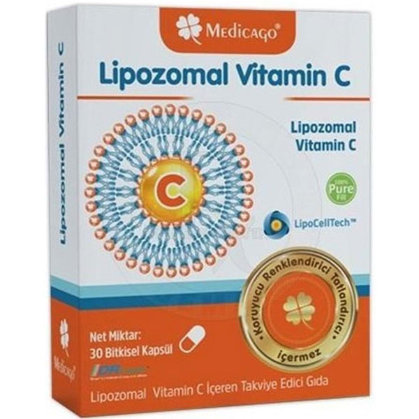 Medicago Липосомальный витамин С 30 капсул