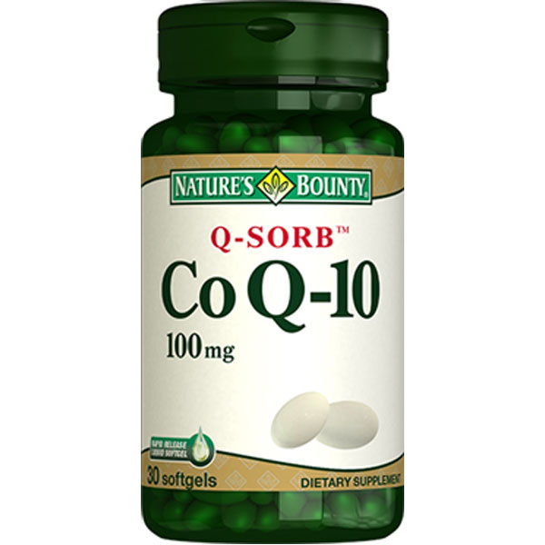 Nature's Bounty Коэнзим Q10 100 мг 30 Softgel