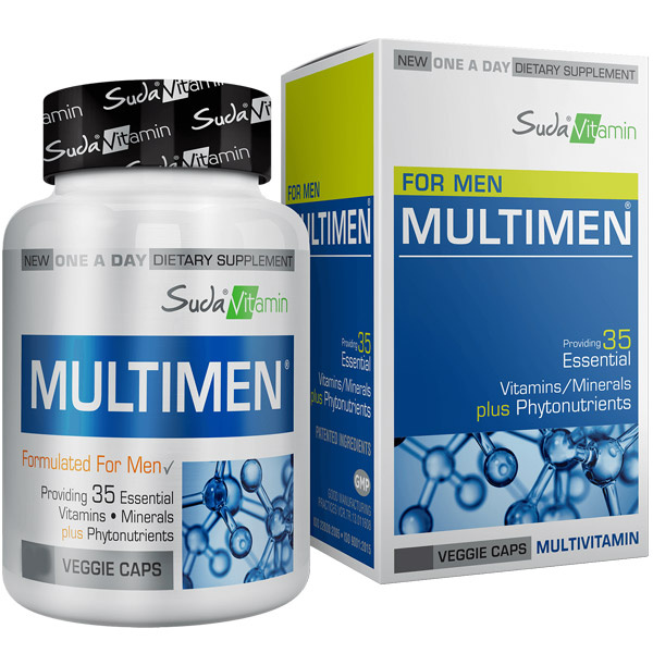 Suda Vitamin Multimen Mens Multivitamin 60 Capsules